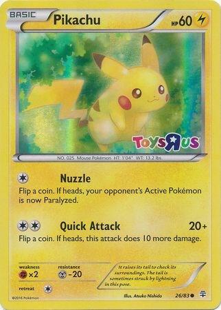 Pikachu 26/83 – Toys “R” Us Stamped Promo - Sealed
