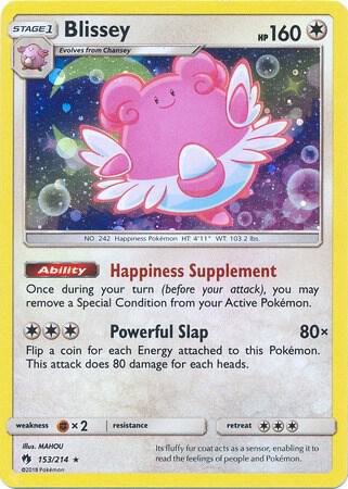 Blissey 153/214 – Cosmos Holo Promo