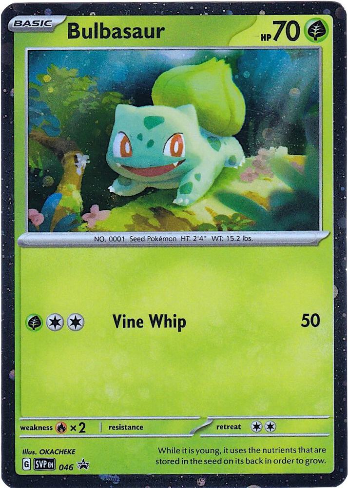 Bulbasaur SVP 046 – Cosmos Holo Promo