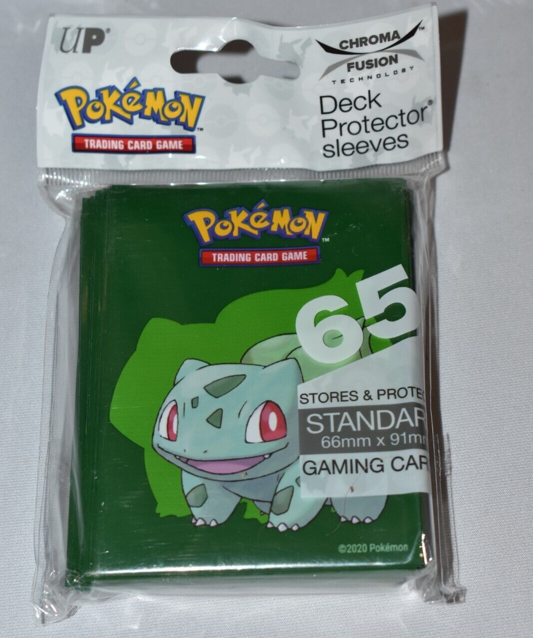 Bulbasaur Deck Protector Sleeves (65 Count)