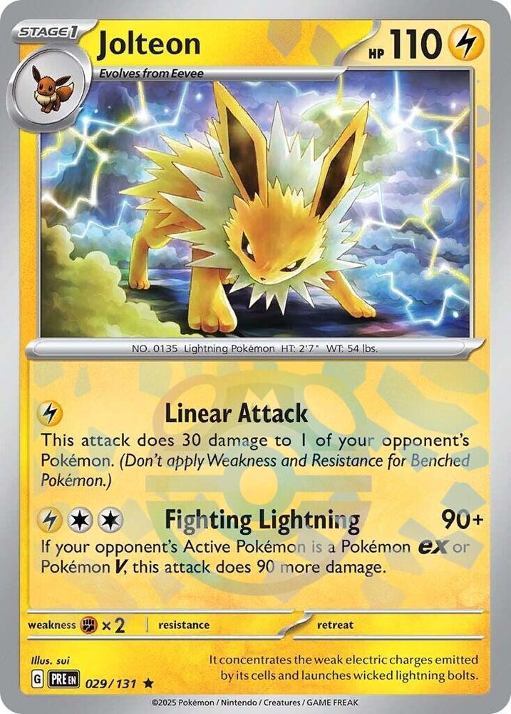 Jolteon 029/131 – Master Ball Pattern