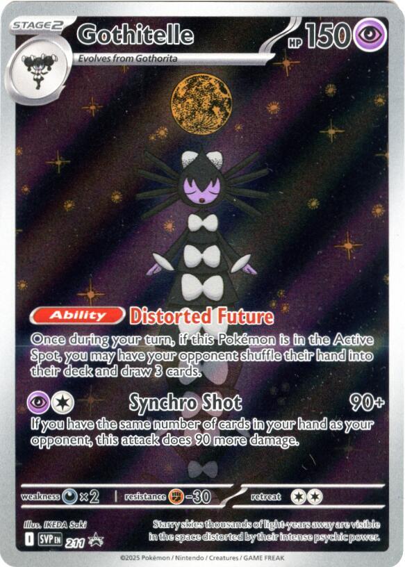 Gothitelle SVP 211 – Scarlet & Violet Black Star Promo
