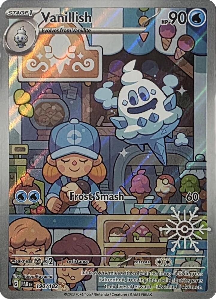Vanillish 190/182 – Holiday Calendar Snowflake Holo