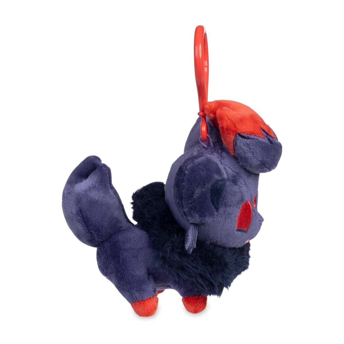 Zorua & Hisuian Zorua Parallel Pairs Plush Key Chain - Pokémon Center Exclusive