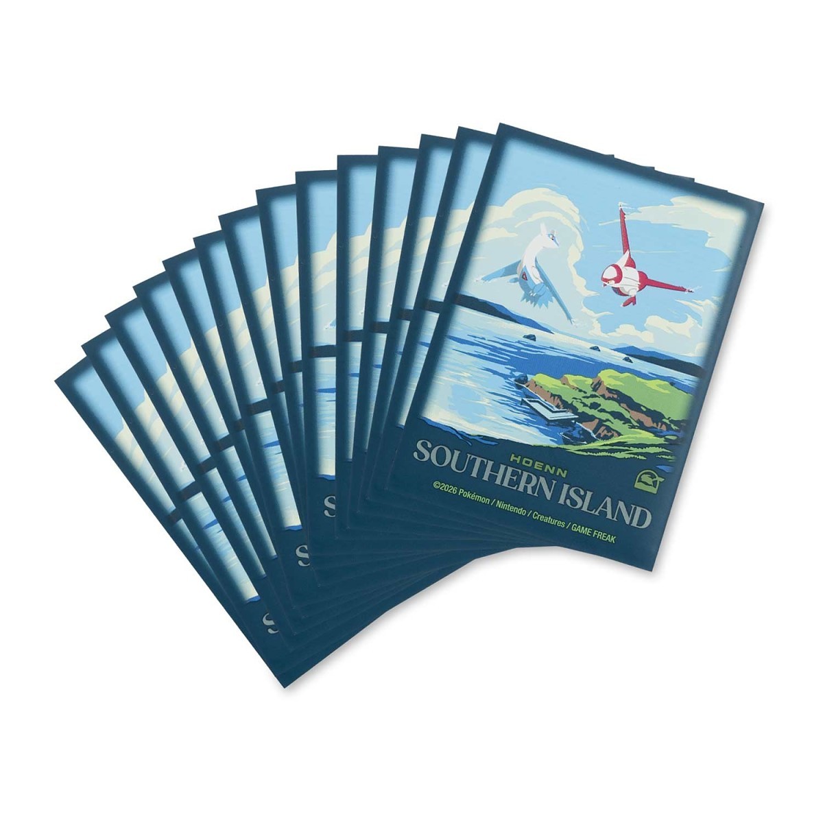 Hoenn Explore Pokémon Premium Card Sleeves - Pokémon Center Exclusive