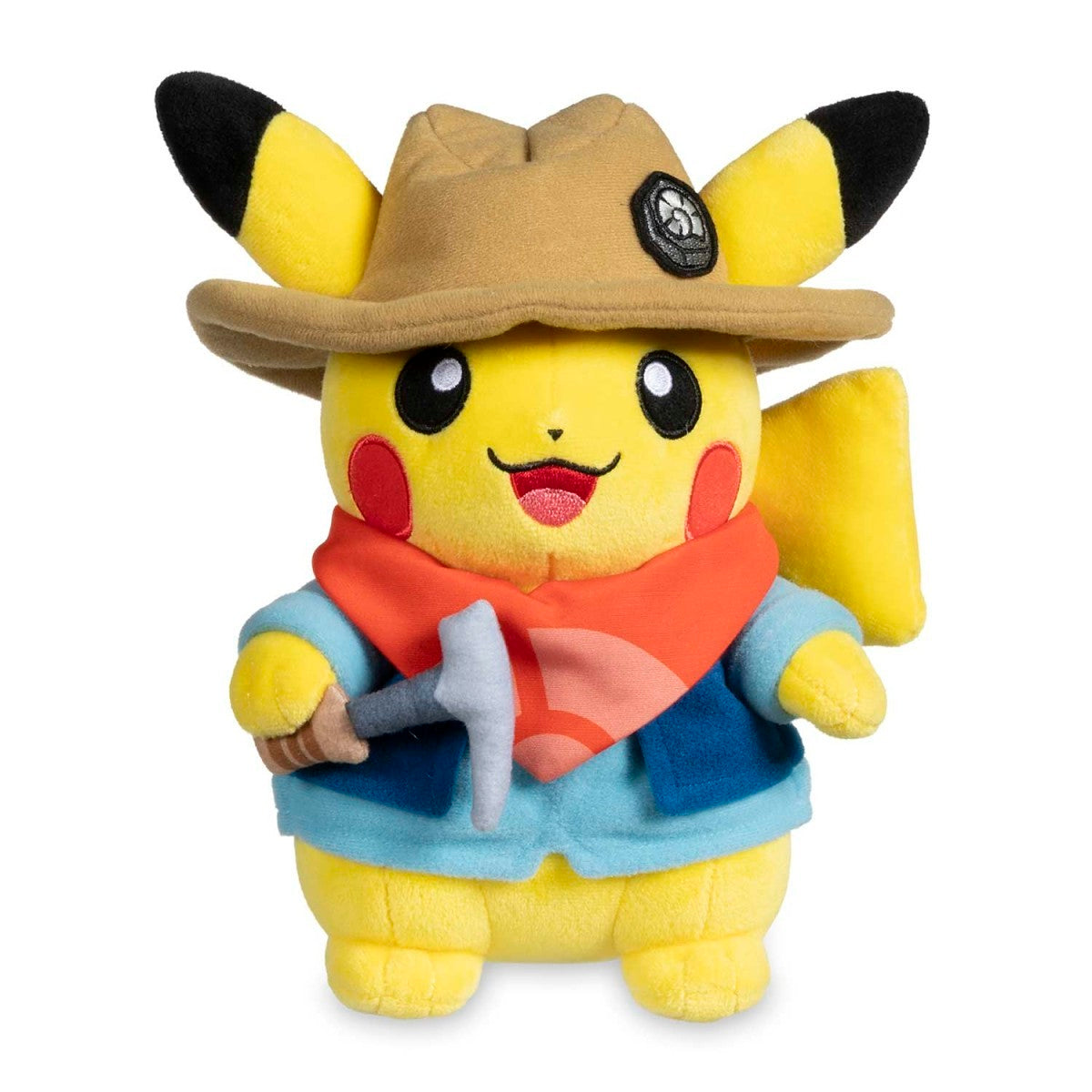 Pokémon Fossil Museum - Excavator Pikachu Plush (8¼")