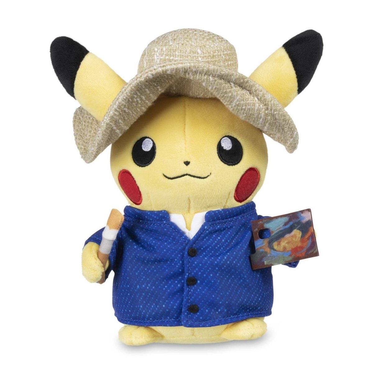 Van Gogh Museum Pikachu Plush (7¾”) - Pokémon Center Exclusive