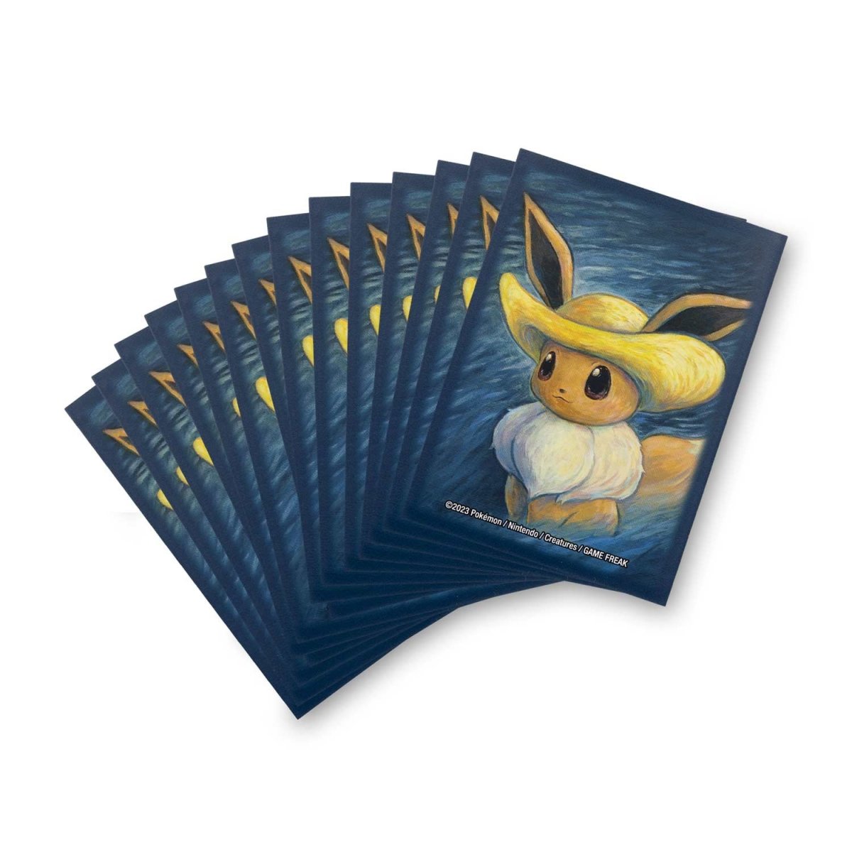 Pokémon Center × Van Gogh Museum: Eevee Card Sleeves