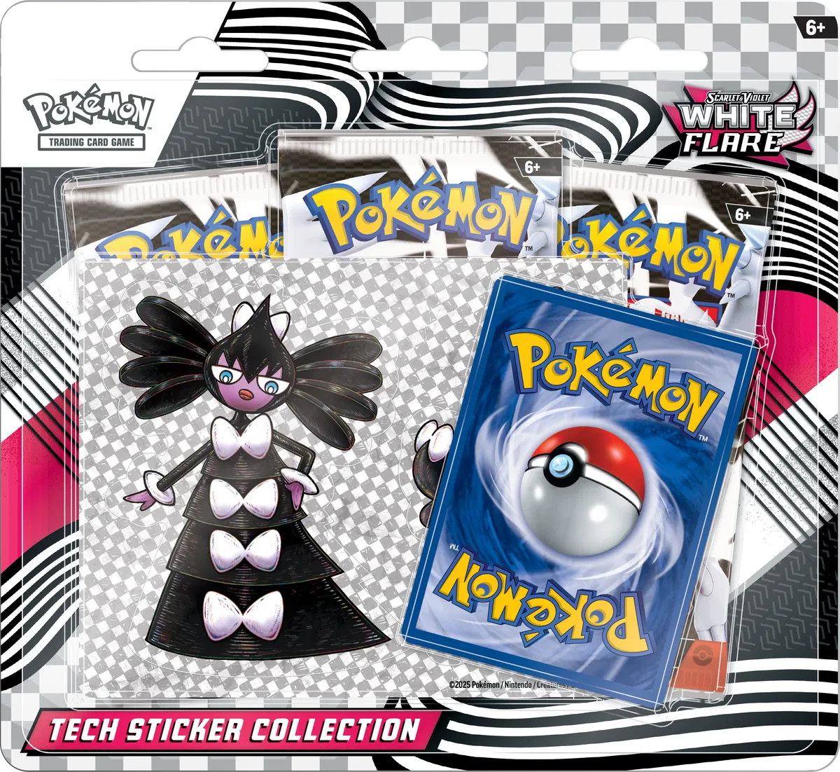 Scarlet & Violet - White Flare Tech Sticker Collection (Gothitelle)