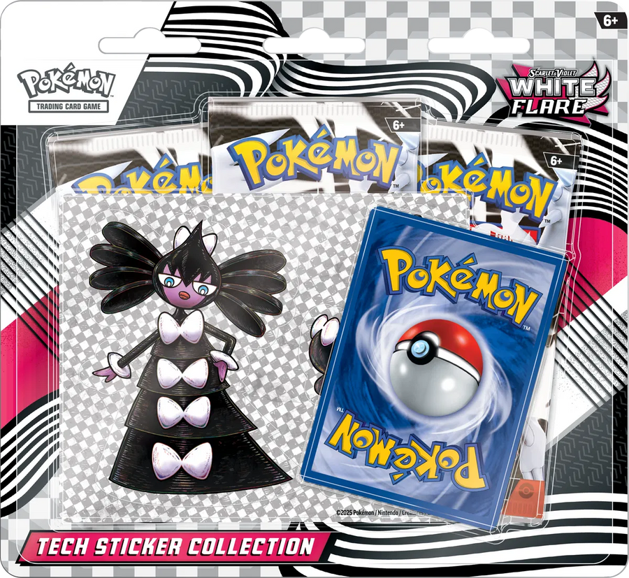 Scarlet & Violet - White Flare Tech Sticker Collection (Gothitelle)