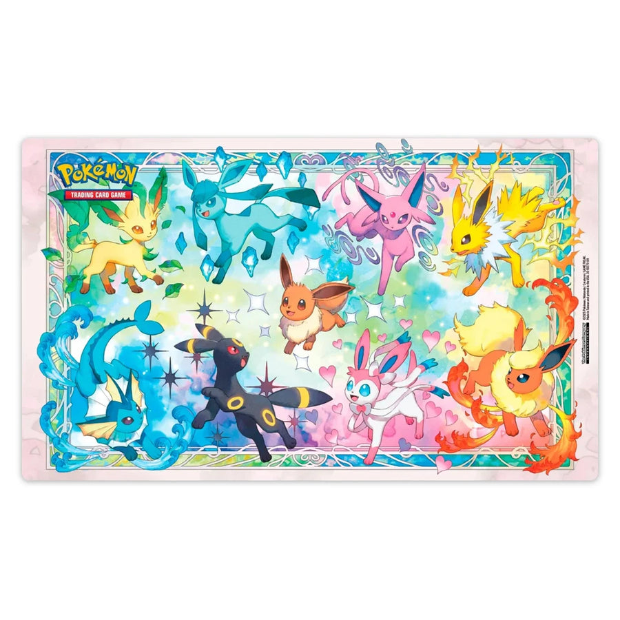 Prismatic Evolutions Eevee & Eeveelutions Playmat