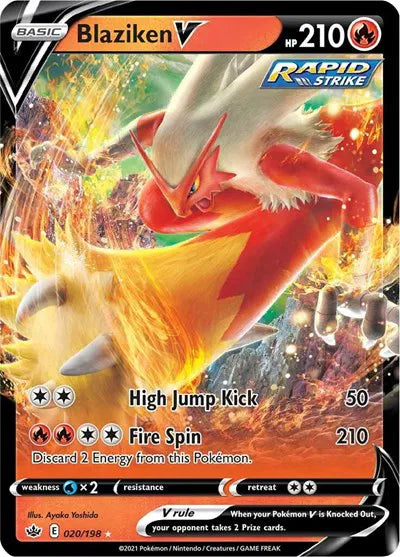Blaziken V 020/198 – Ultra Rare
