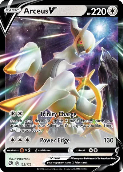 Arceus V 122/172 – Holo Rare