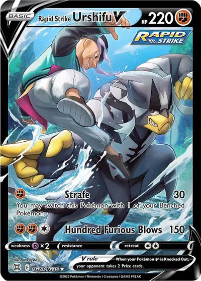 Rapid Strike Urshifu V TG20/TG30 – Ultra Rare