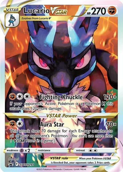 Lucario VSTAR SWSH291 – Full Art Promo