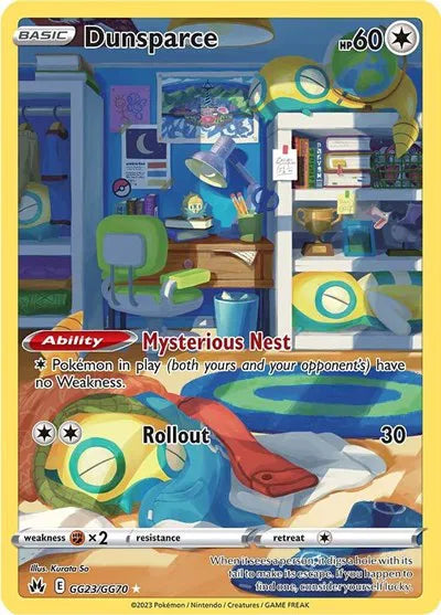Dunsparce GG23/GG70 – Galarian Gallery Holo Rare