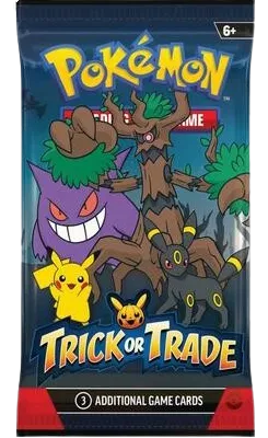 Pokémon JCC : Trick or Trade BOOster Pack 2024 (3 cartes)