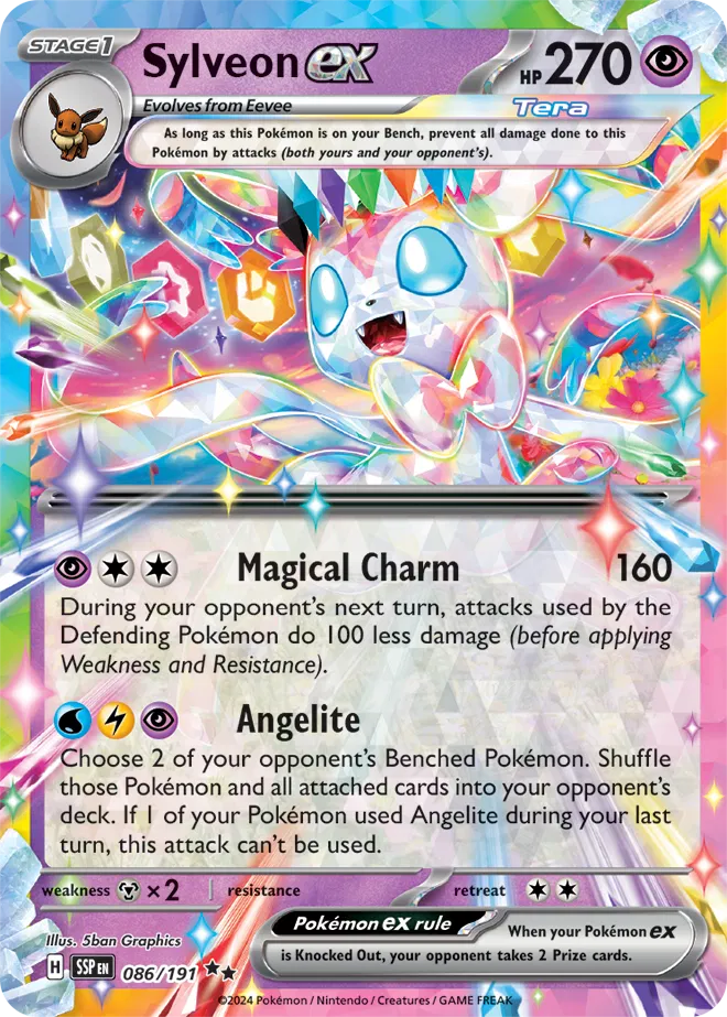 Sylveon ex 086/191 – Double Rare