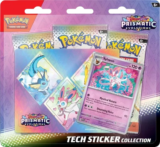 Prismatic Evolutions - Tech Sticker Collection (Sylveon Promo)