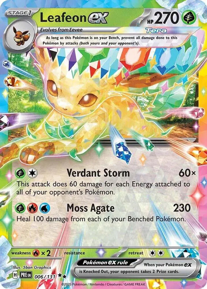 Leafeon ex 006/131 – Double Rare