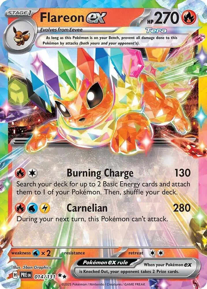 Flareon ex 014/131 – Double Rare