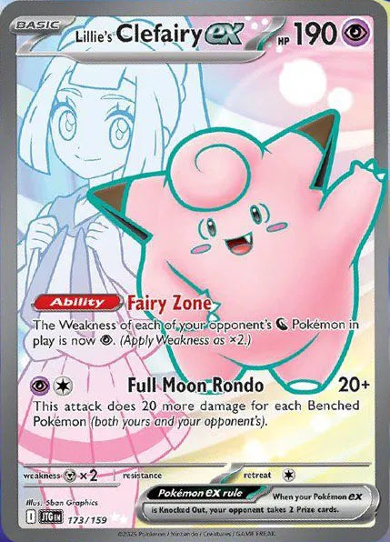 Lillie's Clefairy ex 173/159 – Ultra Rare