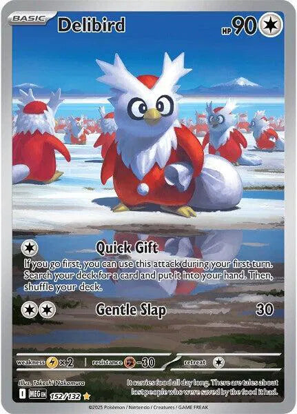 Delibird 152/132 – Illustration Rare
