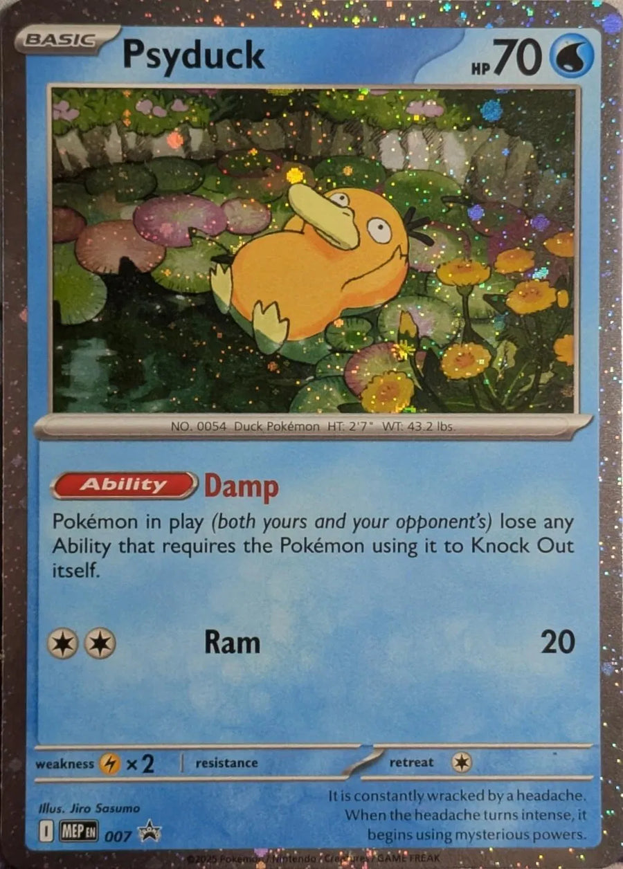 Psyduck MEP 007 – Cosmos Holo Promo