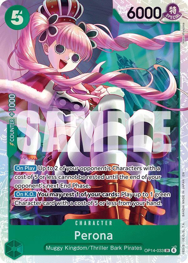 Perona OP14-033 – Super Rare