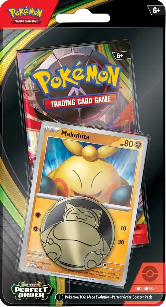 Mega Evolution - Perfect Order Single Pack Blister (Makuhita Promo)