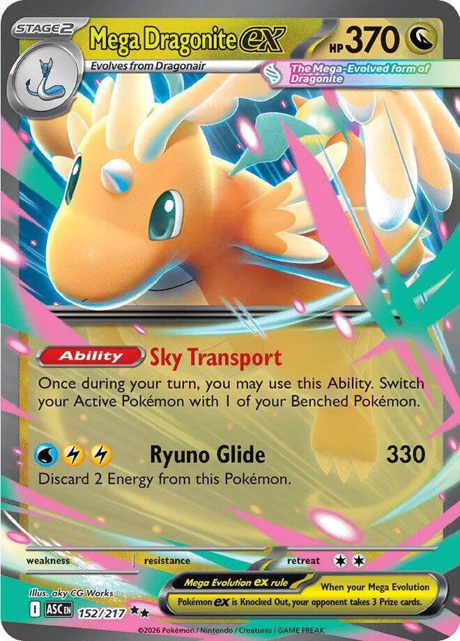 Mega Dragonite ex 152/217 – Double Rare
