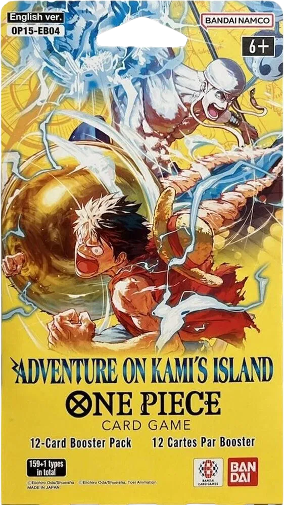 One Piece Card Game: Adventure on KAMI’s Island (OP-15) Sleeved Booster Pack EN