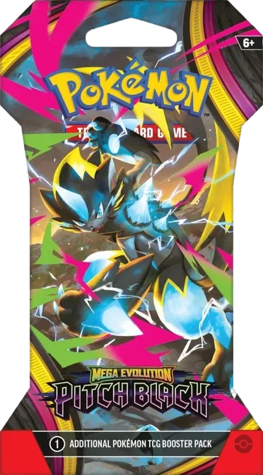 Mega Evolution - Pitch Black Sleeved Booster Pack