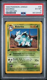 Nidorina 40/64 – 1st Edition PSA 6